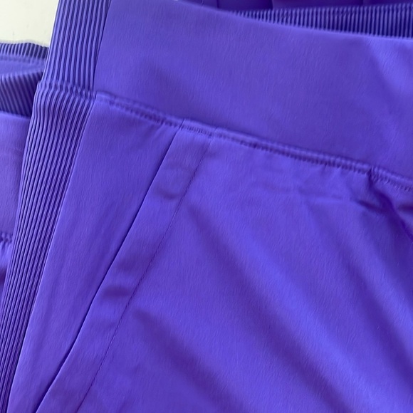 NWT Athleta Brooklyn Lined Pant Purple Size 6 - Picture 2 of 6